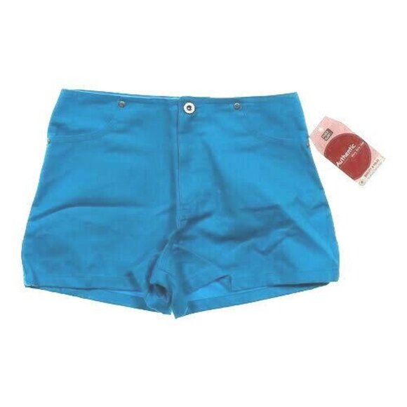 Faded Glory Size 14 Shorts Carpenter Short Girls Club Blue Cotton NEW - Picture 2 of 6